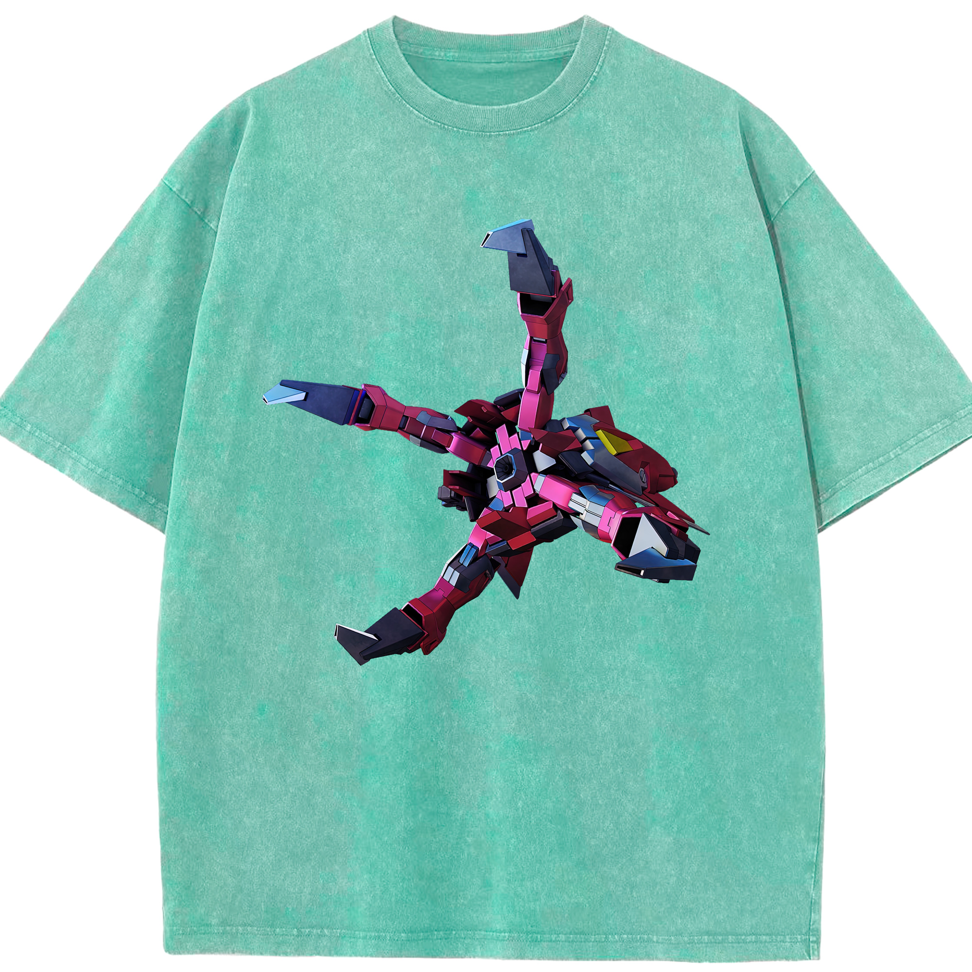 （画像用） 機動戦士ガンダム Mobile Suit Gundam 綿100% ヴィンテージ風 半袖Tシャツ（フロントプリント）